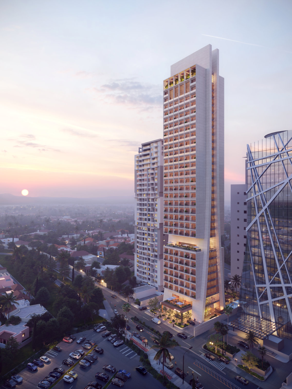 Torre A — Fachada